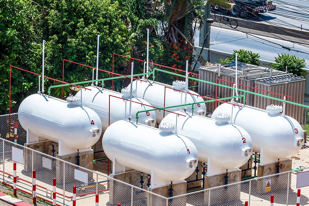 LPG heat supply for commercial buildings SMEs