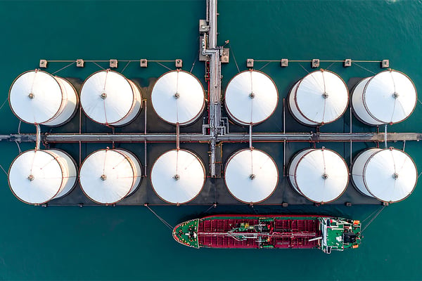 Tank farms and terminal infrastructure for the storage and distribution of marine fuels 