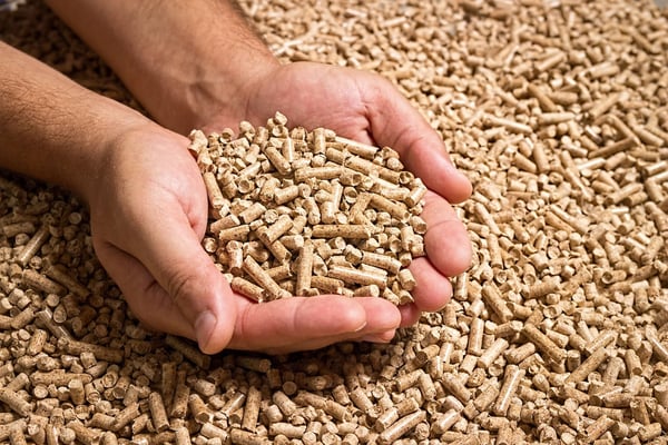 Pellets aus nachwachsenden Rohstoffen