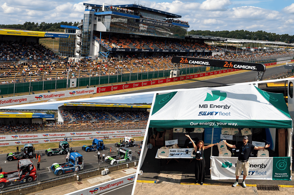 MB Energy & Silvey Fleet Take to the Track at Le Mans with the British Truck Racing Championship