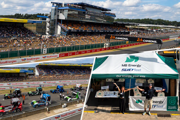 MB Energy & Silvey Fleet Take to the Track at Le Mans with the British Truck Racing Championship