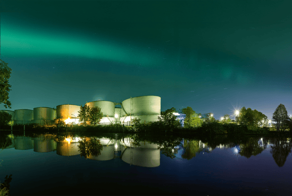 Storage tank farm