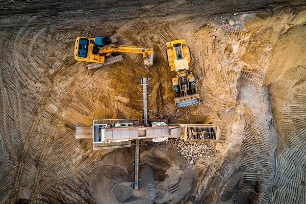 Baustellenversorgung mit mobilen Flüssiggaslösungen und Baumaschinen