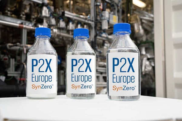 P2X-Europe-Flaschen für synthetische Kraftstoffe und Power-to-X-Technologien