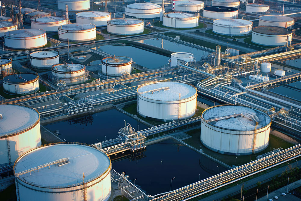 Öl- und Gastanklager