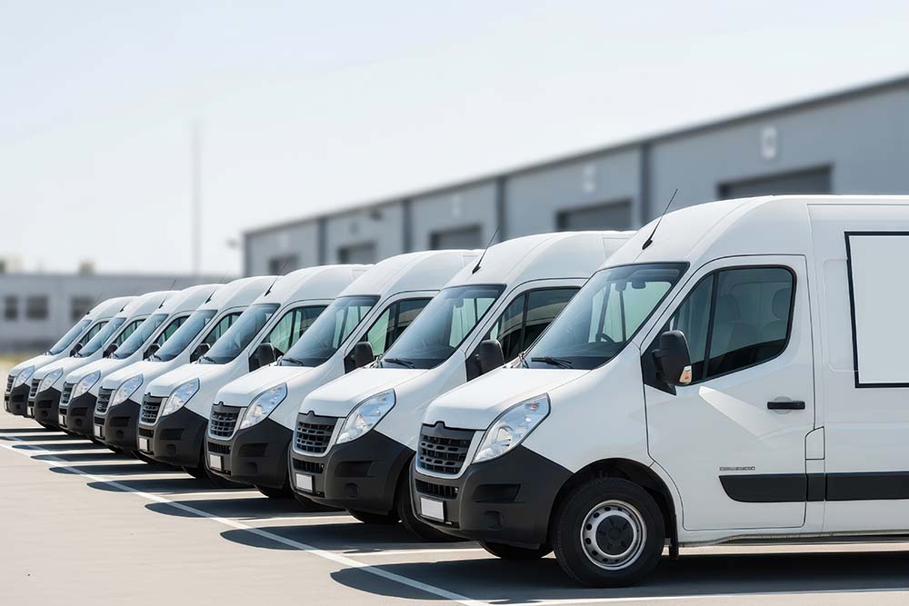 Gewerbliche Transporter für Kraftstoffversorgung im Fuhrpark